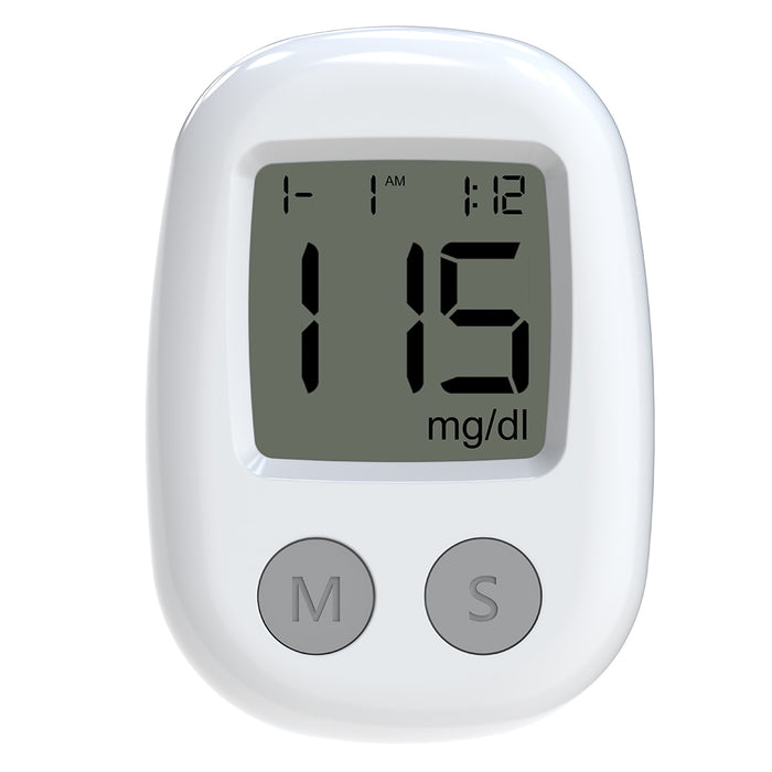 EASYCARE Automatic Blood Glucose Meter with 25 Test Strips | Sugar Test Machine for Home Use | Fast & Accurate Diabetes Monitor