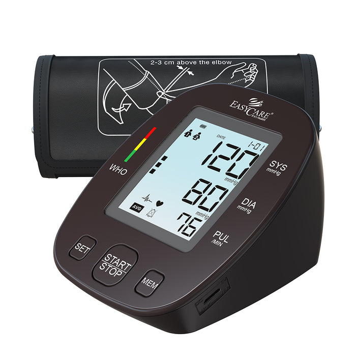 EASYCARE (EC9009) Digital Blood Pressure Monitor with Backlit Display & Voice Feature