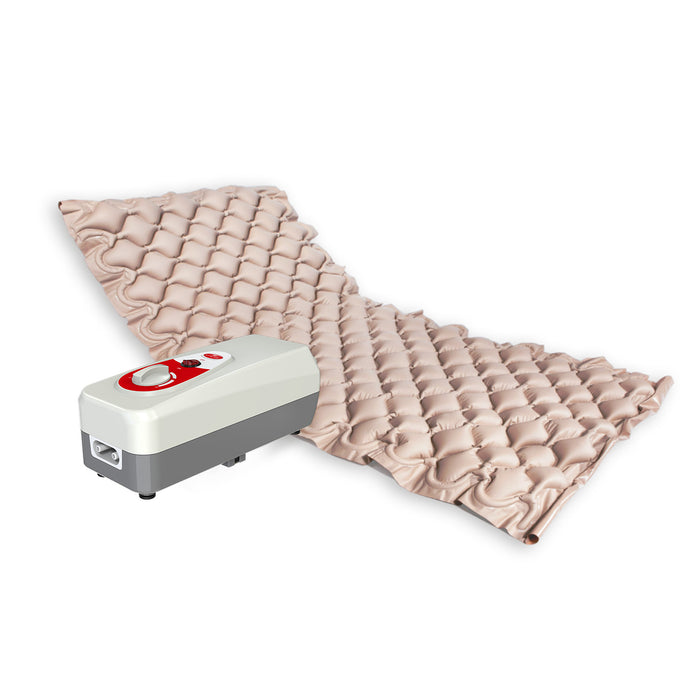 Anti Decubitus Medical Air Bubble Mattress – King Size Beige, CE Approved, Silent Pump, Energy Efficient – EasyCare India