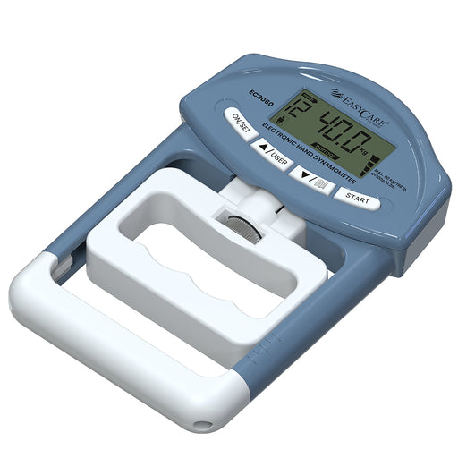 EASYCARE EC3060 Digital Hand Dynamometer – Side View of Grip Strength Tester for Fitness, Rehab, and Medical Use