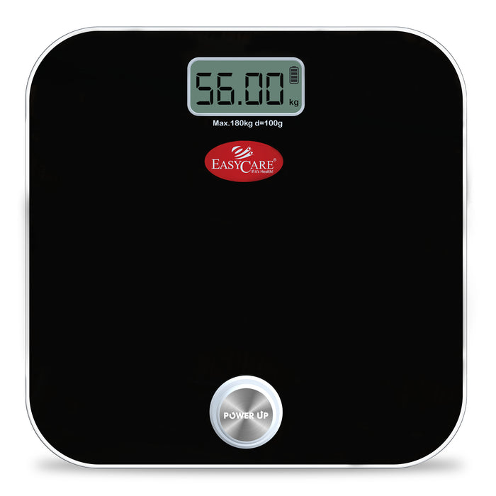 EC3321 Battery-Free Digital Weighing Scale – 180kg Capacity, Large LCD Display, Anti-Skid Base, Auto-Zero & Auto-Off with German Technology