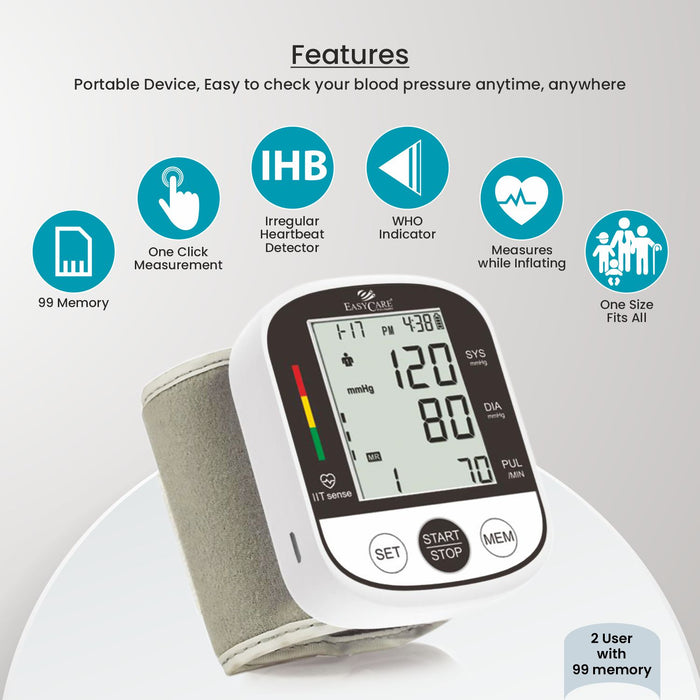 Features of Wrist Blood Pressure Monitor