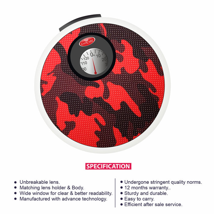 Specification of Easycare Manual Weighing Scale