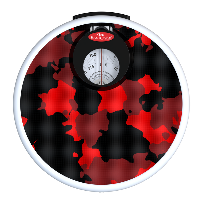 EASYCARE Round Analog Weighing Scale with Handle – 180 kg Capacity