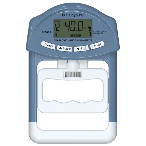 EASYCARE EC3060 Digital Hand Dynamometer – Best Hand Grip Strength Tester for Physiotherapy, Fitness Training, and Grip Strength Measurement