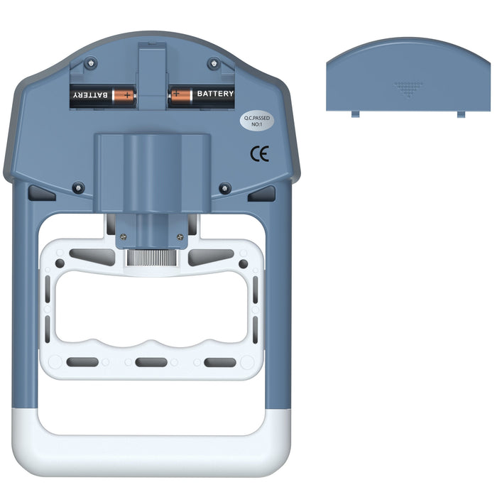 EASYCARE EC3060 Hand Dynamometer – Back View Showing Battery Compartment and Ergonomic Design