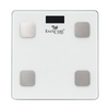 EASYCARE Smart BMI Weighing Scale for Adults | 21 Body Composition Parameters | Bluetooth Smart Sync with App | 180 kg Capacity | Digital Weight & Body Fat Monitor - White