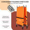 EASYCARE (ECF002) Aluminum 2-Fold Stretcher for Medical & Hospital (Easy To Carry)
