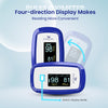 EASYCARE Fingertip Pulse Oximeter | SpO2 & Pulse Rate Monitor for Home & Clinical Use | Oxygen Saturation Level Checker