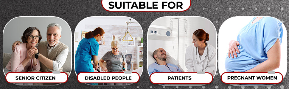 Product suitability for different demographics with images and labels.