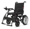 EasyCare Carbon Arc Foldable Electric Wheelchair for Elderly & Patients, Automatic Power Wheelchair with 360° Joystick, Lightweight Aluminium Frame, 12-Inch Solid Wheels & 1 Year Warranty*