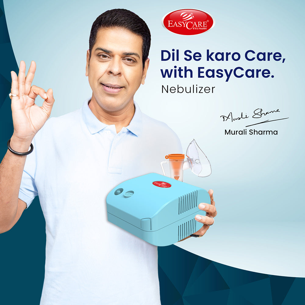 EASYCARE Compressor Nebulizer Machine Best Respiratory Therapy