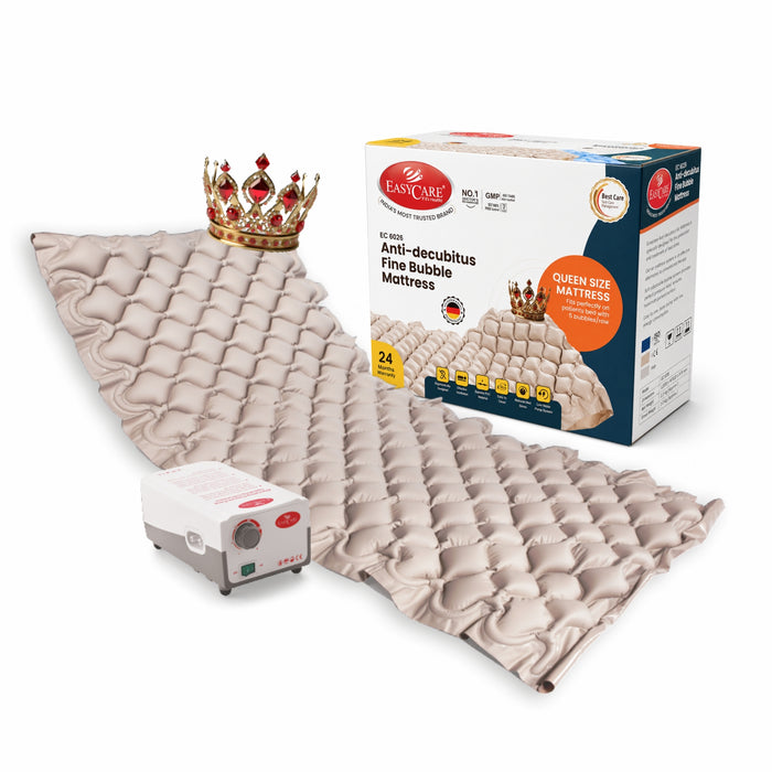 Anti Decubitus Medical Air Bubble Mattress – Queen Size, CE Approved, Vibration-Free with Energy Efficient Pump