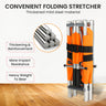 Convenient Folding Stretcher with Thickened Mild Steel - Reinforced Design for Heavy Weight Capacity and Impact Resistance