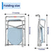 EASYCARE Commode Chair Dimensions - Detailed Size Measurements for Comfort and Fit, Including Seat Height, Width, and Depth, Perfect for Elderly and Patient Use, Designed for Optimal Support and Space Efficiency