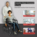 EasyCare EC709 Transfer Chair Orientation for Elderly and Disabled Users: Dependable Assistance for Transfers in Bedroom, Ward, and Convalescent Home Settings