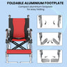 Compact foldable aluminium footplate on EASYCARE wheelchair for easy storage and lightweight mobility