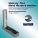 EASYCARE Mercury-Free Blood Pressure Monitor LED Light Replaces Mercury for Safe, Accurate, and Durable Blood Pressure Measurements