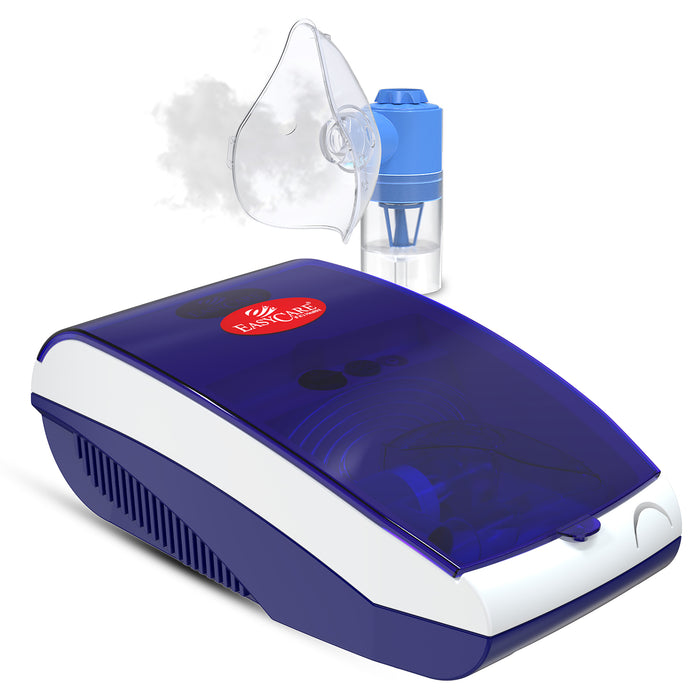 EASYCARE Nebulizer Machine Closed – Compact, Portable, Quiet Asthma Nebulizer for Home Use, Best Compressor Nebulizer Online India, Buy Easycare Nebulizer