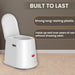 Easycare Portable Toilet Converter Built to Last - Strong, Durable Plastic Construction That Withstands Years of Regular Use Without Wear