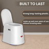 Easycare Portable Toilet Converter Built to Last - Strong, Durable Plastic Construction That Withstands Years of Regular Use Without Wear