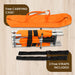 Foldable Stretcher with Free Carrying Case and 2 Free Straps Included for Easy Patient Transport and Storage