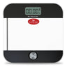 Front Angle View of Clear Digital Weighing Scale – Battery-Free, Dynamo-Powered, Eco-Friendly Design