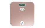 Front Angle View of Pink Digital Weighing Scale – Battery-Free, Dynamo-Powered, Eco-Friendly Design
