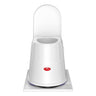 front view of EASYCARE Heavy Duty Portable Indian to Western Toilet Converter - Commode Stool and Toilet Chair for Patients, Adults, Elderly, Kids, Handicap - 110kg Capacity