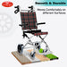 Smooth and Durable Wheelchair Wheels – Comfortable Movement on Indoor and Outdoor Surfaces