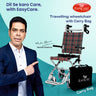 Travelling Wheelchair with Carry Bag – Lightweight, Foldable, and Portable Design for Easy Mobility