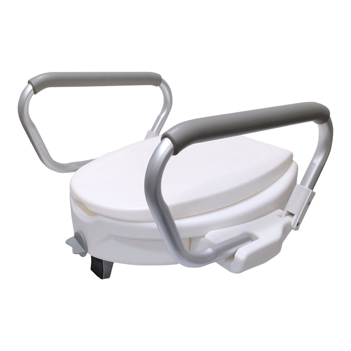 Easycare Toilet Seat Riser with Padded Arms