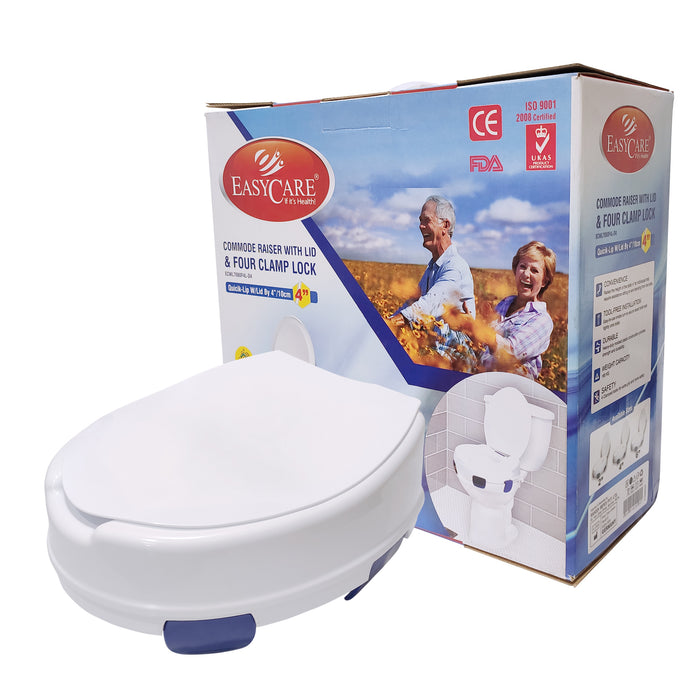 Commode height raiser 6 inch