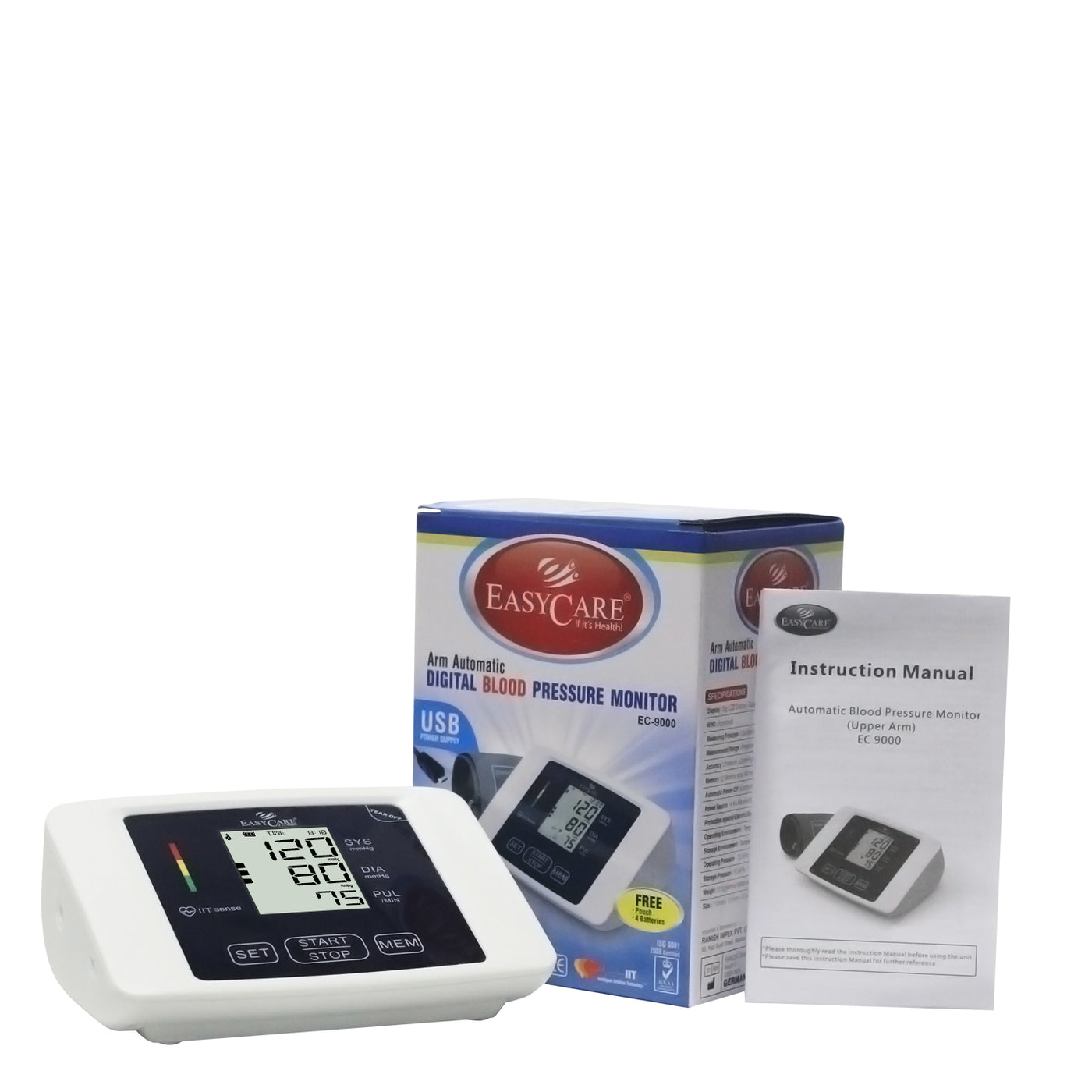 Best Digital Blood Pressure Monitor In India - EASYCARE - EASYCARE ...