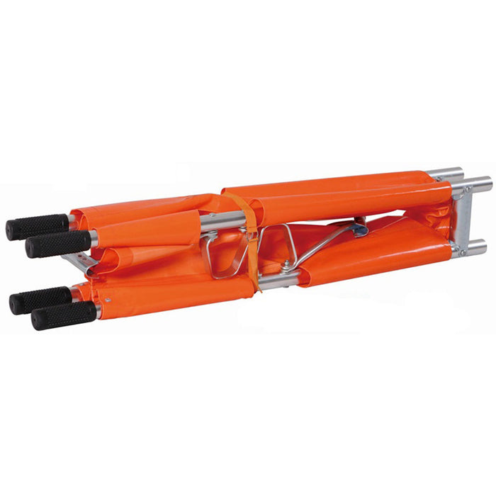 EASYCARE (ECF002) Aluminum 2-Fold Stretcher for Medical & Hospital (Easy To Carry)