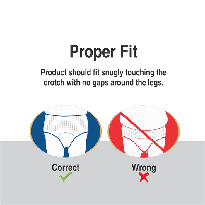 EASYCARE Unisex Adult Diaper Pants (M)