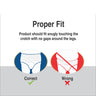 Proper way of wearing pull ups