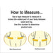 How to measure hip & waist for diaper