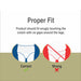 Proper fit chart Adult Diaper
