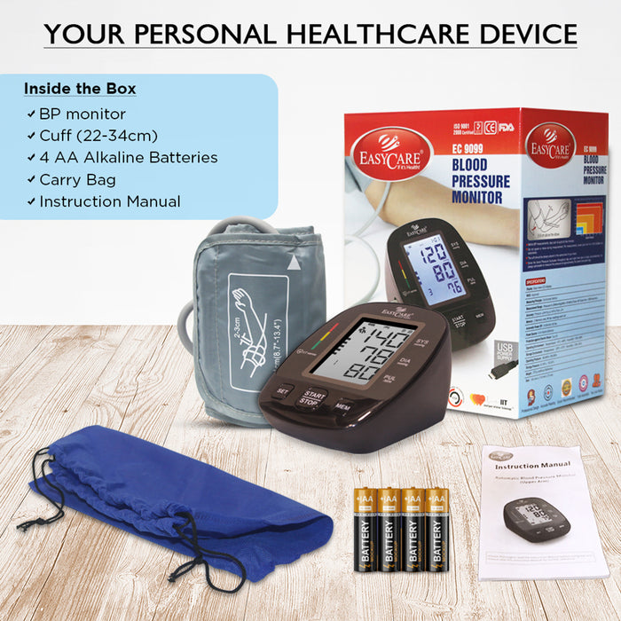 Personal Healthcare Device (Inside Box contents of BP monitor)
