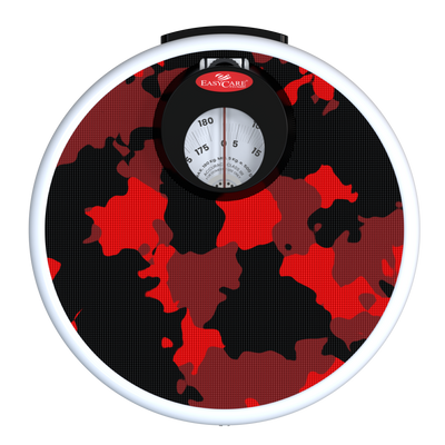 EASYCARE Round Analog Weighing Scale with Handle | Mechanical Body Weight Scale for Adults (Up to 180 kg) (EC3024)