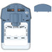EASYCARE EC3060 Hand Dynamometer – Back View Showing Battery Compartment and Ergonomic Design